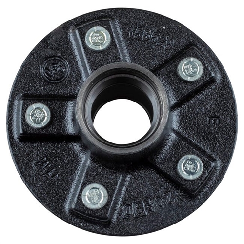 Lippert 814205 solid iron idler hub with bearing cone kit, 5 on 4.5 inch bolt pattern, 2200 lb axle rating for trailer and RV axles
