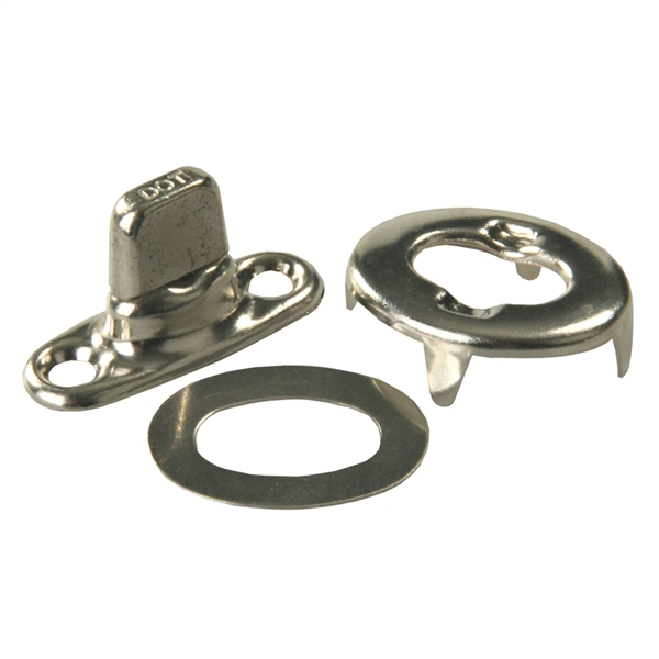 JR Products 81595 RV Turn Button Catch Fasteners, 4-Pack