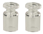 JR Products 81705 Pleated Shade Hold-Down for RV Windows, Clear, 2 Pack