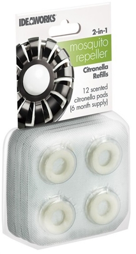 IdeaWorks JB7945 Citronella Mosquito Repellent Refills - 12 Pack