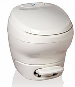 Thetford 31084 White High Profile Bravura RV Toilet Without Water