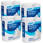 Camco 40274 TST RV Toilet Tissue, 16 Rolls, 2-Ply Bulk Pack