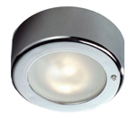 FriLight Star LED Ceiling Light With Chrome Trim & Switch - Red