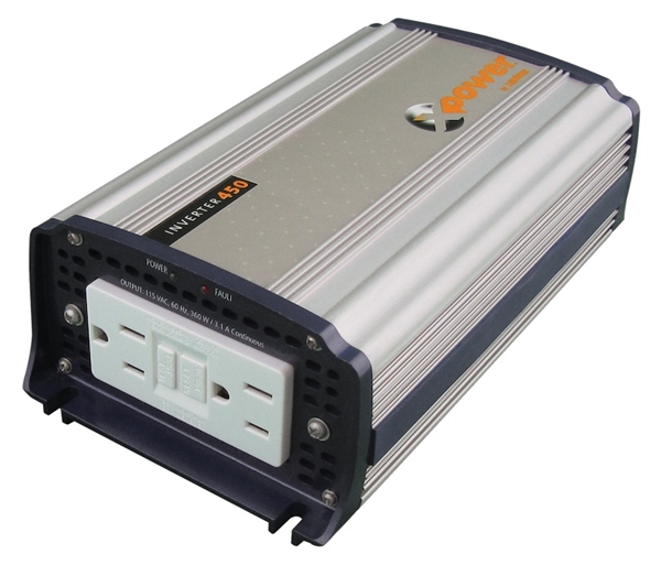 Xantrex 851-0451 XPower 450 Portable Modified Sine Wave Inverter, 12V DC to 120V AC