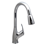 Phoenix PF231361 Hybrid Single Handle Pulldown Kitchen Faucet, Chrome