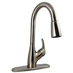 Phoenix PF231461 Hybrid Single Handle Pulldown Kitchen Faucet, Brushed Nickel