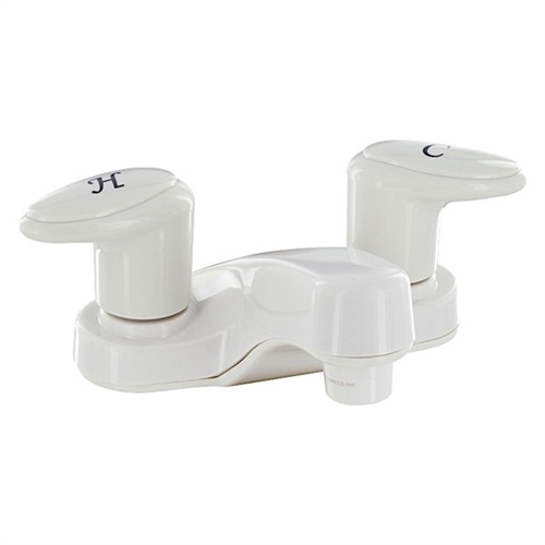 Catalina R4077-1 Two Handle RV Lavatory Faucet - White