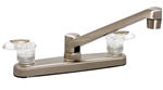 Catalina PF221401 Two Handle Kitchen Faucet, Brushed Nickel