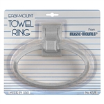 Magic Mounts 4578W Towel Ring, White