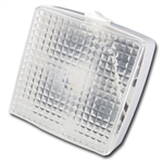 FriLight Square LED Light With Switch - Red