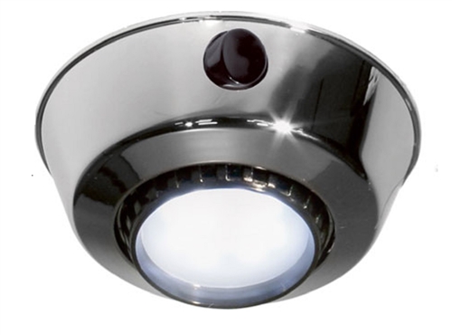 FriLight Comet S LED Adjustable Chrome Surface Mount Light With Switch - 240 Lumens - Warm White