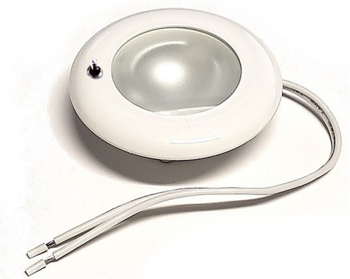 FriLight Nova Dual-Color LED Ceiling Light With White Trim & Switch - 6 Red, 10 Warm White
