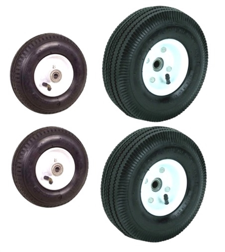 2 Pieces BBQ Grill Wheels 6 inch Plastic Wheels Smooth Rolling Tires  Replacement
