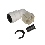 AquaLock 3520-1008 Female Swivel Elbow, 1/2" CTS x 1/2" NPS