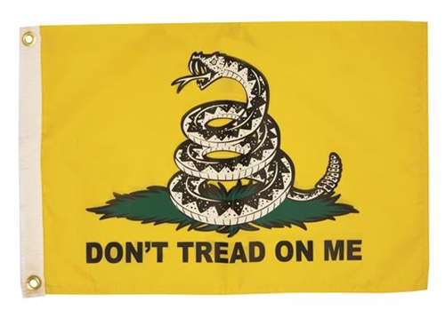 Taylor Made 1617 Don't Tread On Me Flag - 12" x 18"