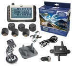 TST TST-507-RV-6 Cap Sensor Tire Pressure Monitoring System - Black & White - 6 Pack