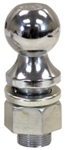 Buyers Chrome Plated Towing Ball, 2-5/16" x 1-1/4" x 2-1/2"