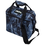 AO Coolers AOELBF12 Soft-Sided Mossy Oak Cooler, 12 Can Capacity, Bluefin