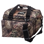 AO Coolers AOMO24DX Soft-Sided Mossy Oak Deluxe Cooler, 24 Can Capacity, Brown