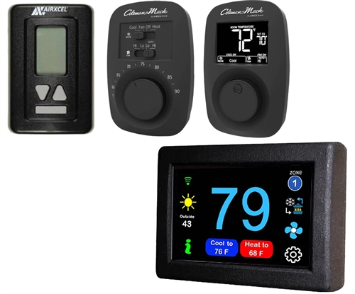 Micro-Air ASY-352-X03 EasyTouch RV 352C Touchscreen Thermostat With Bluetooth - Black