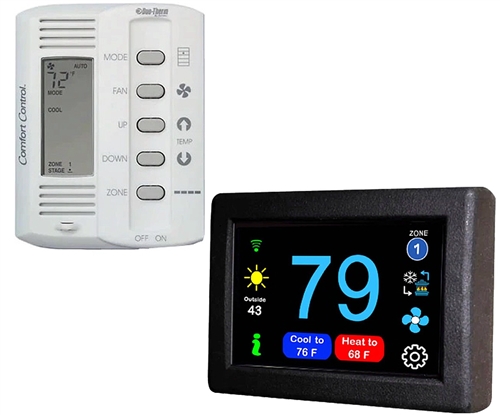 Micro-Air ASY-357-X01 EasyTouch RV 357 Touchscreen Thermostat With Bluetooth - Black