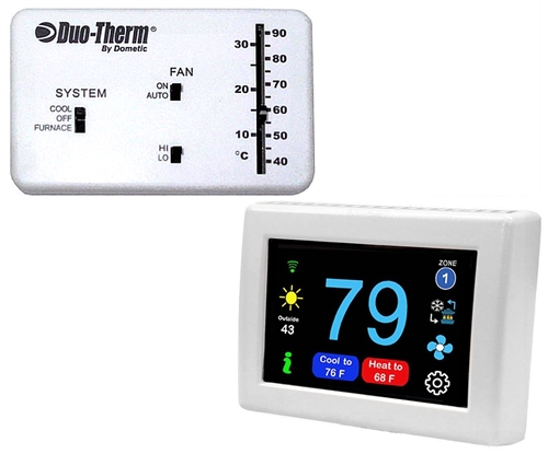 Micro-Air ASY-359-X02 EasyTouch RV 359 Touchscreen Thermostat With Bluetooth - White