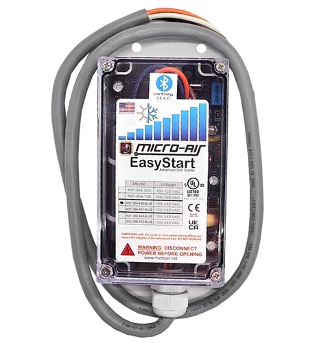 Micro-Air ASY-364-X36-BLUE EasyStart 364 Air Conditioner Soft Starter With Bluetooth