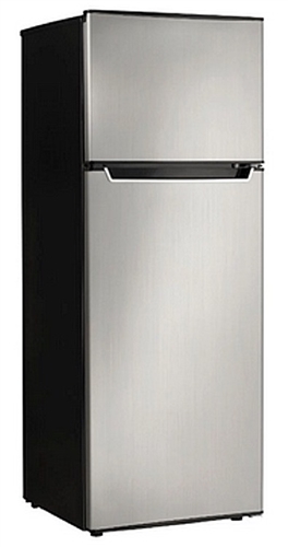 General Electric ATFR0730SE Ascoli 7.3 Cubic Ft Top Mount Refrigerator/Freezer - Stainless Steel