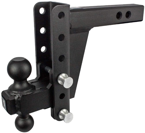 Bulletproof Hitches ED206 Adjustable 2-Ball Mount For 2" Receiver, 6" Drop/Rise, 30,000 Lbs