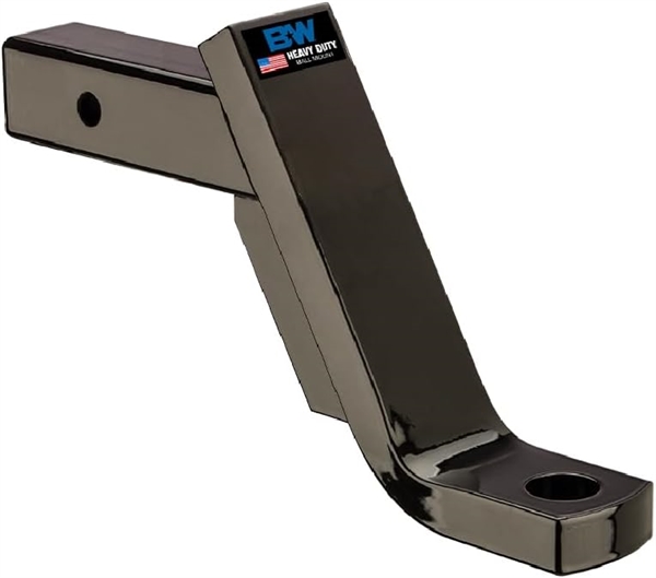 B&W Hitches BMHD30214 heavy duty trailer ball mount with 16,000 lb capacity, 6-inch drop, and 6-inch shank for Class IV and Class V receivers