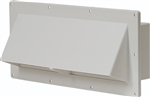 Ventline BV2111-61 Exterior Range Hood Wall Vent, White