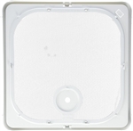 Ventline BVC0573-41R Roof Vent Screen Frame with Rocker Switch and Wire, Polar White