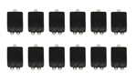 Blue Ox BX88159 6-Amp Diode 12-Pack for Towed Vehicle Wiring