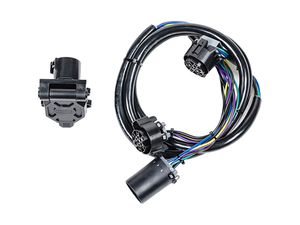Blue Ox BX88356 5th Wheel Wiring Harness Kit, Complete Trailer Brake & Signal Integration