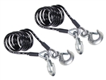 Blue Ox BX88362 Class V 7' Safety Cable Kit, 15,000 lb