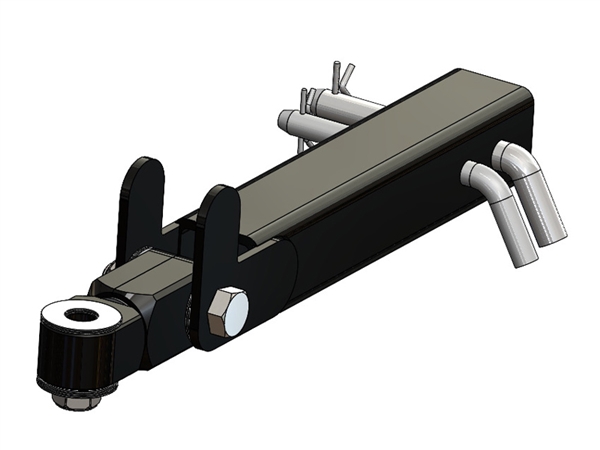 Blue Ox BX88448 Replacement Receiver Stinger for Avail, Apollo & Ascent Tow Bars, 2-1/2"