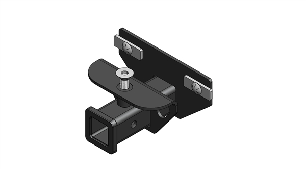 Blue Ox BXH3002 Class IV 2" Receiver Hitch for Select Ram 1500, 2500 & 3500