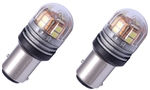 Putco C1156A LumaCore LED 1156 Light Bulb - Amber - Set of 2