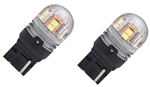 Putco C7443A LumaCore LED 7443 Light Bulb - Amber - Set of 2