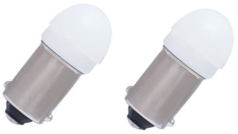 Putco CBA9SW LumaCore Courtesy LED 756 Light Bulb - White - Set of 2