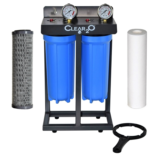 Clear2O CDC200 Dual Canister Water Filtration System