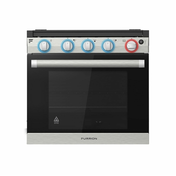 Greystone CF-RV21 21" RV Gas Range, Stainless Steel, 3-Burner Propane Cooktop with 1.8 cu. ft. Oven