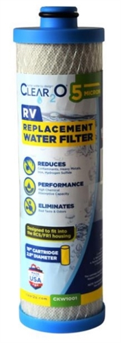 Clear2O CKW1001 RV Replacement Water Filter