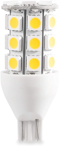 Camco 54633 921 T10 Wedge LED Bulb - 27 Diodes - Bright White