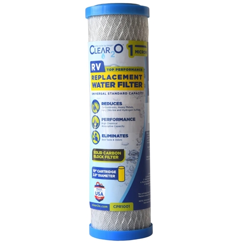 Clear2O CPR1001 Premium RV Water Filter