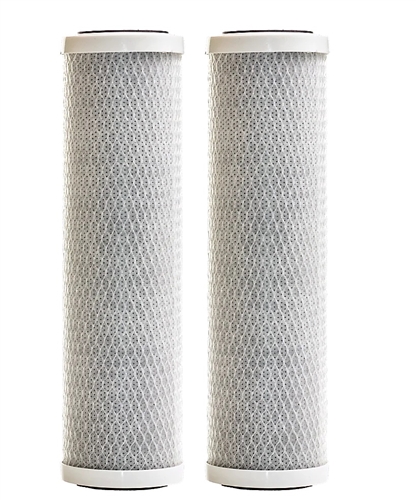 Clear2O CTO1102 RV Universal Advanced CTO Solid Carbon Water Filter, 2 Pack