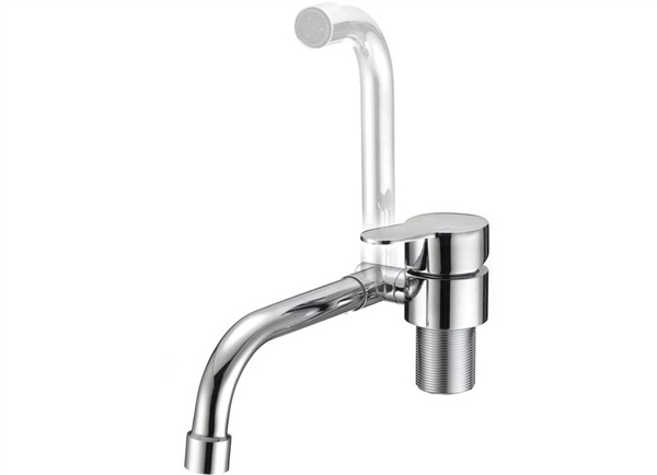 Dura Faucet DF-MK510H-CP Folding RV Kitchen Faucet, Chrome, Single