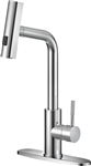 Dura Faucet DF-MK511X-CP Rainfall Pull-Down RV Kitchen Faucet, Chrome Finish