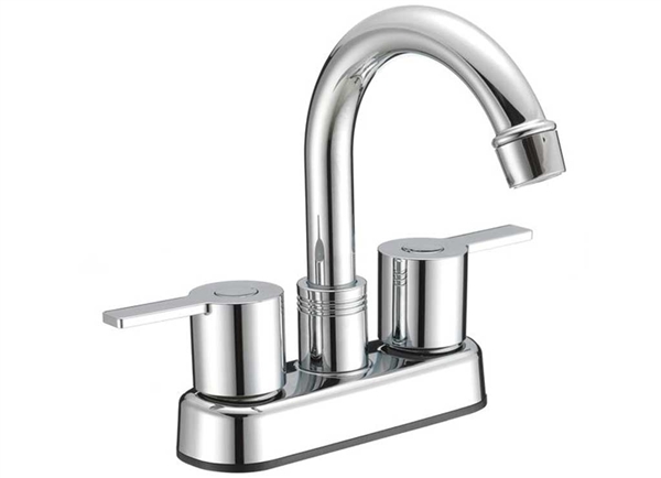 Dura Faucet DF-PB155M-CP Modern Arc Spout RV Bar Faucet, Chrome Finish