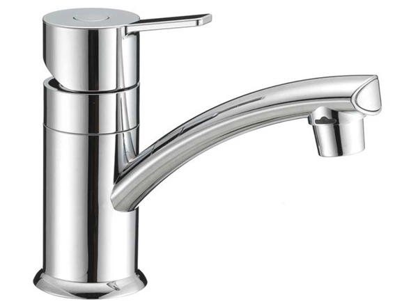 Dura Faucet DF-PL200M-CP Modern Single Lever Centerset RV Lavatory Faucet, Chrome